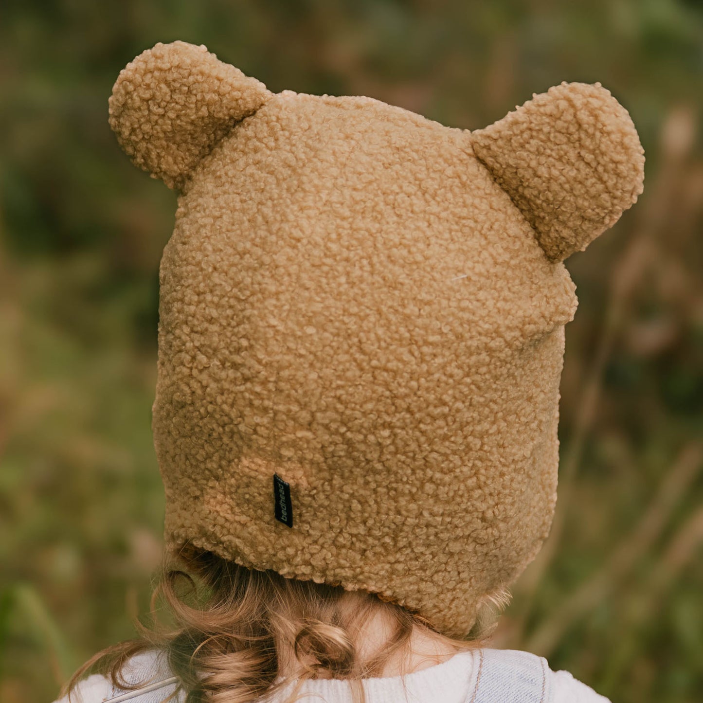 Teddy Snuggle Winter Beanie - Brown