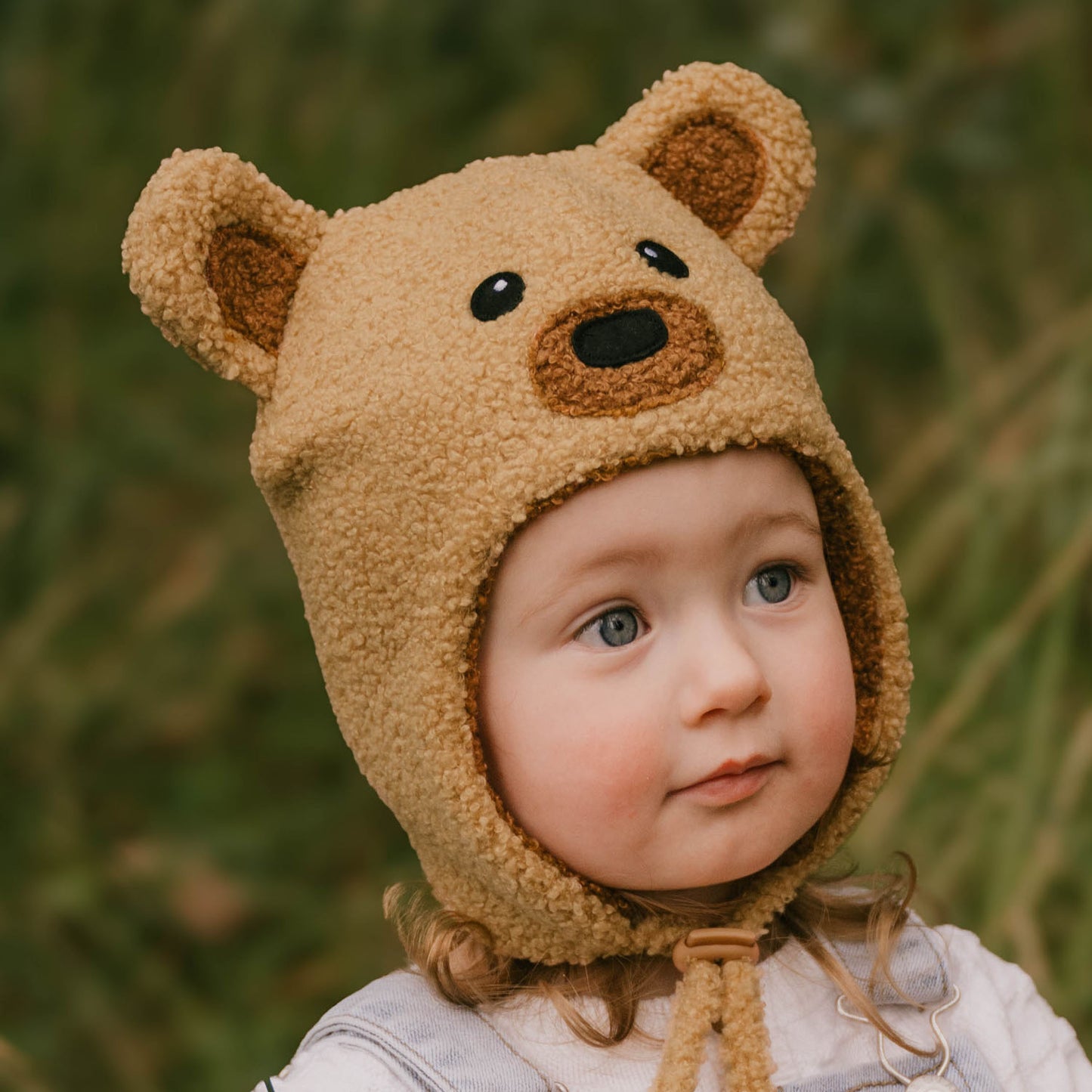 Teddy Snuggle Winter Beanie - Brown