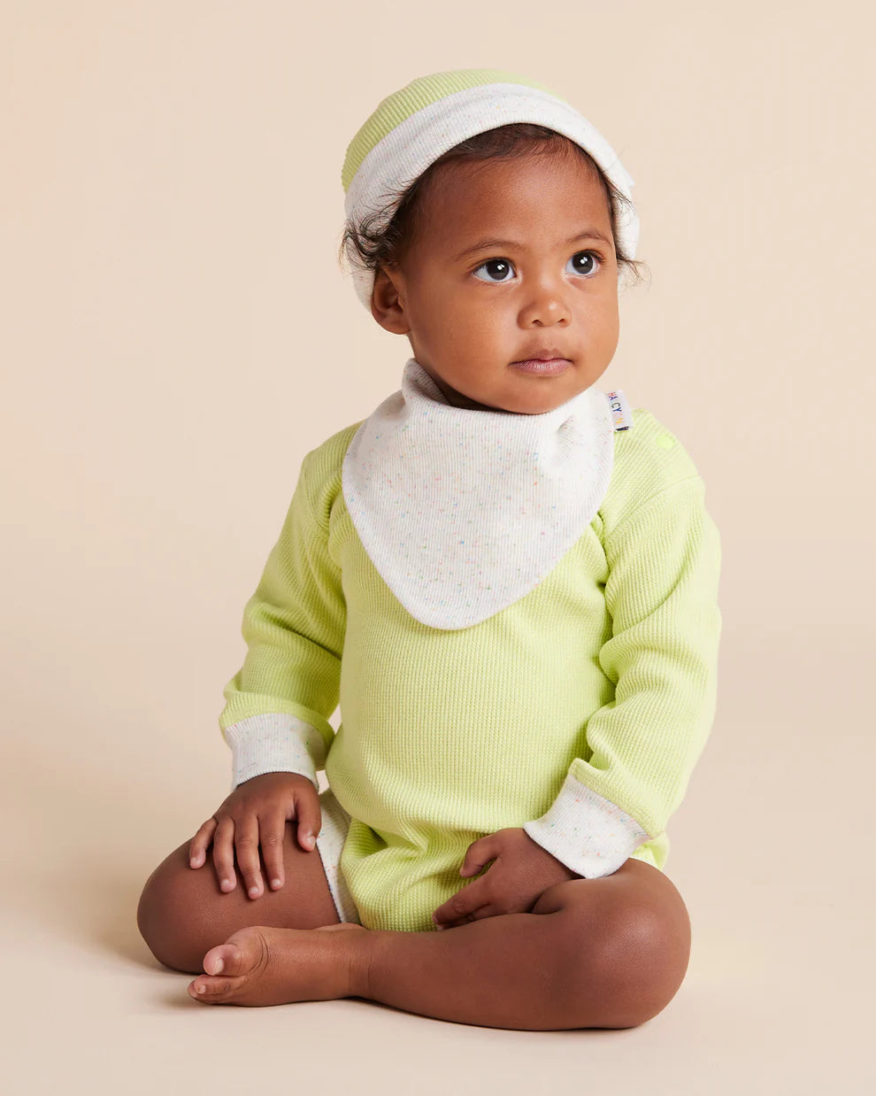 Sorbet Organic Long Sleeve Bodysuit - Sugar & Spice - The Baby Shop