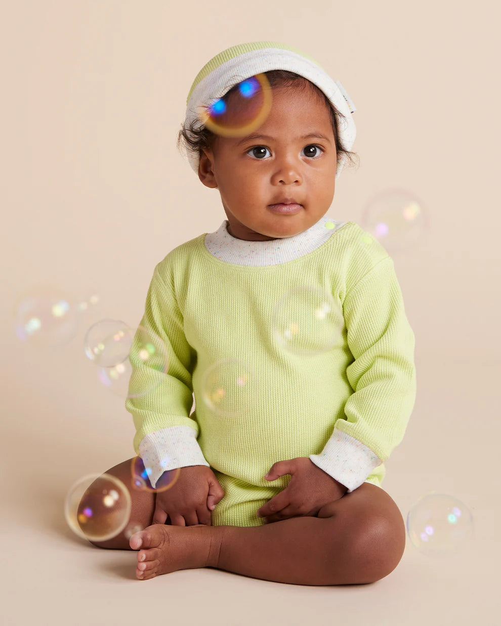 Sorbet Organic Long Sleeve Bodysuit - Sugar & Spice - The Baby Shop