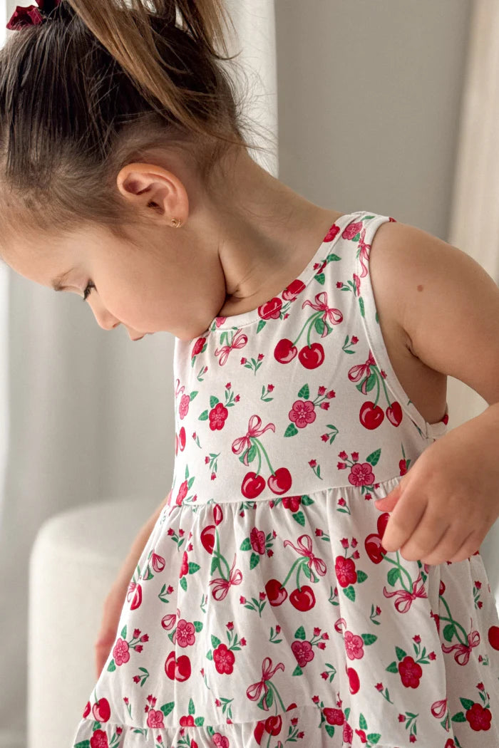 Sweet Cherry Dress (Size 8-12)