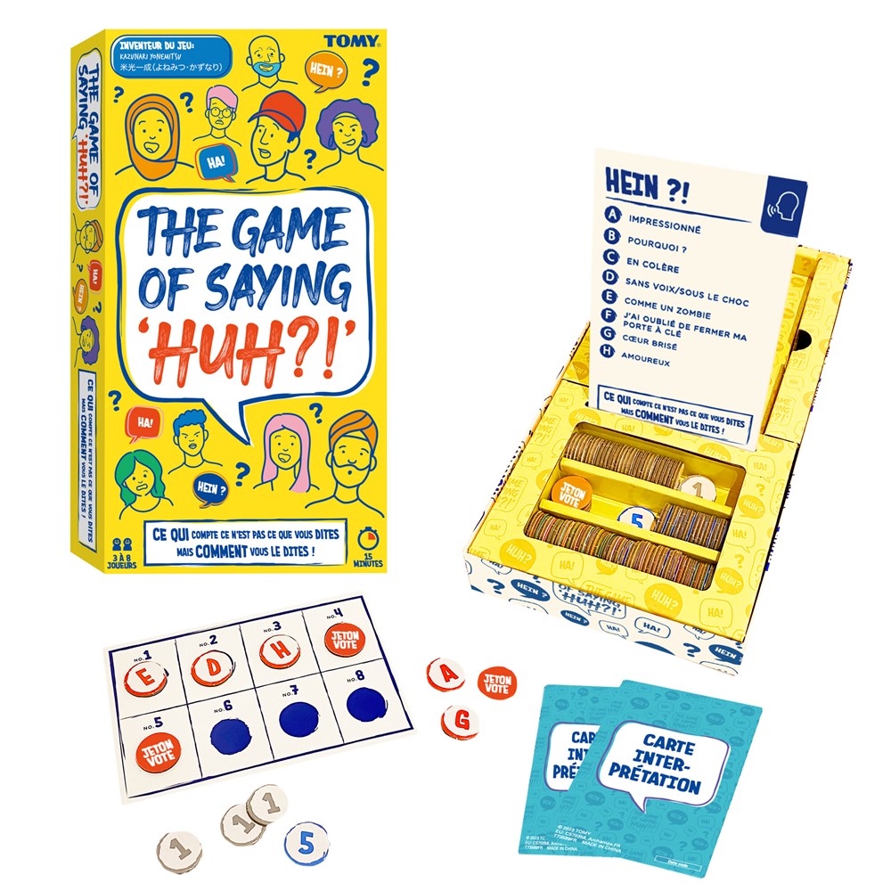The Game of Saying "Huh"