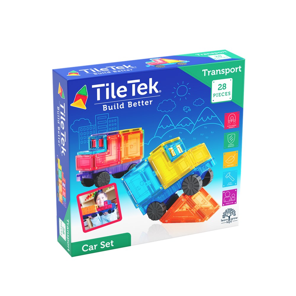 TileTek - 28 Piece Car Set