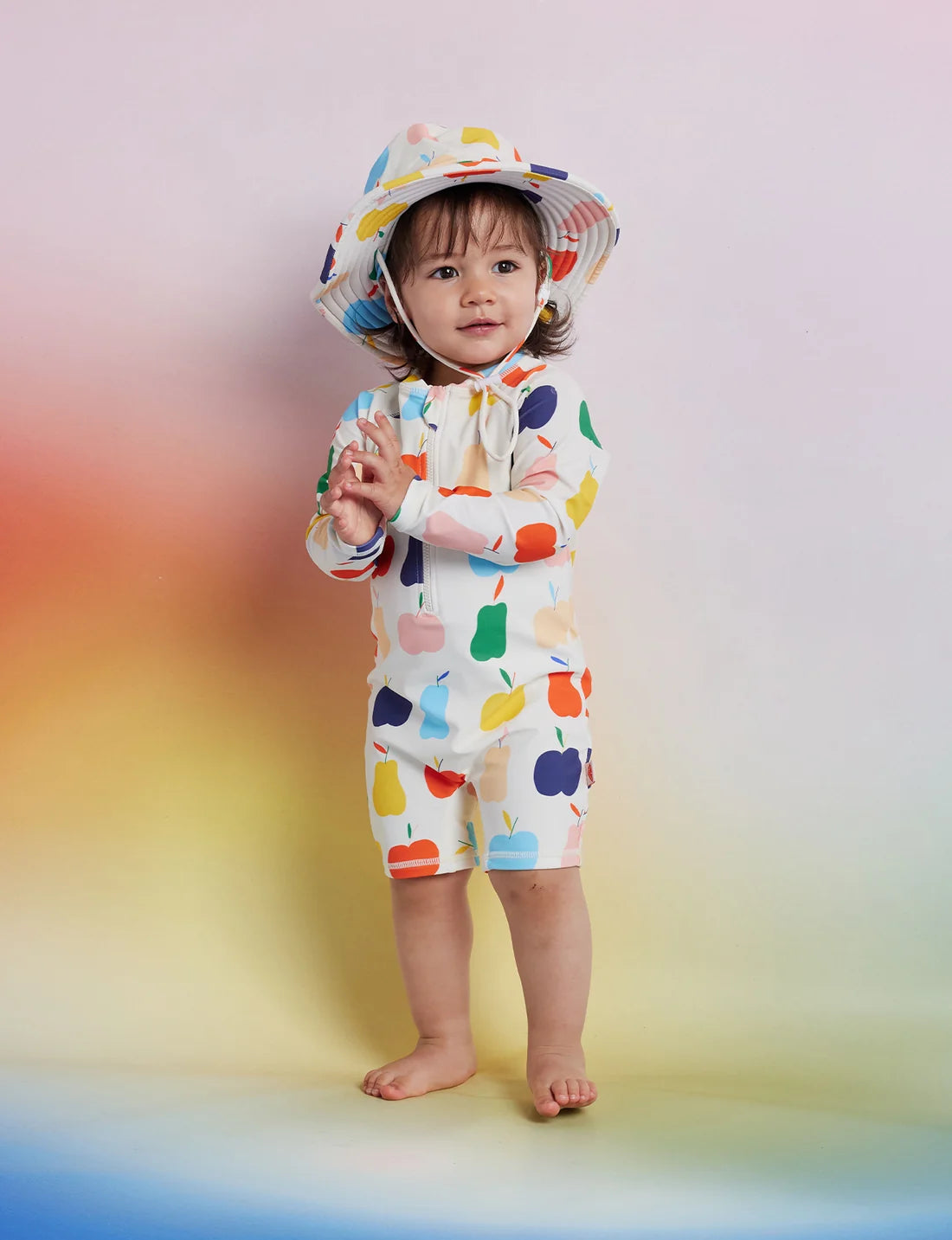 Long Sleeve Rashsuit / Tiny Orchard
