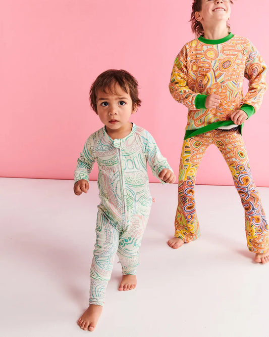 Tjala Tjukurpa Zip Romper