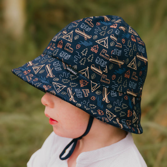 Toddler Bucket Sun Hat - Camper