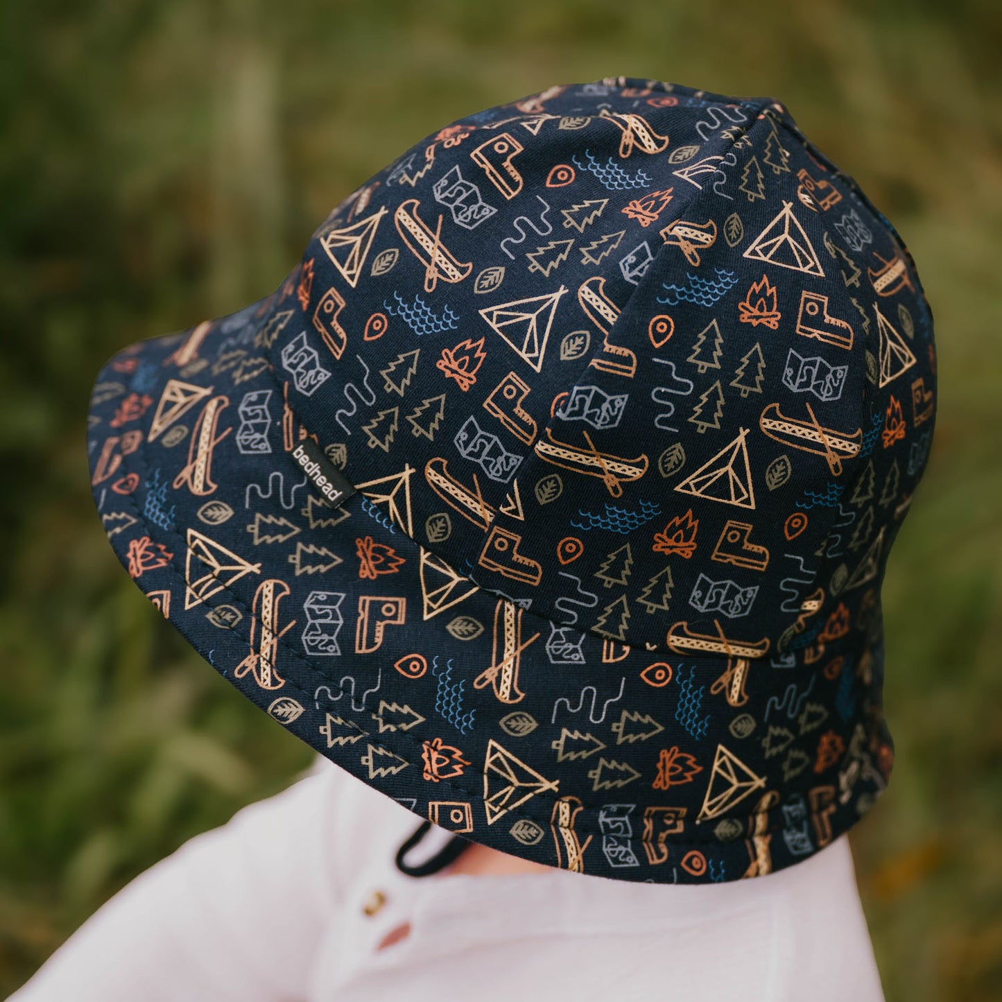 Toddler Bucket Sun Hat - Camper
