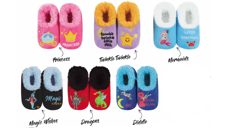 Toddler Slumbies Slippers - Assorted