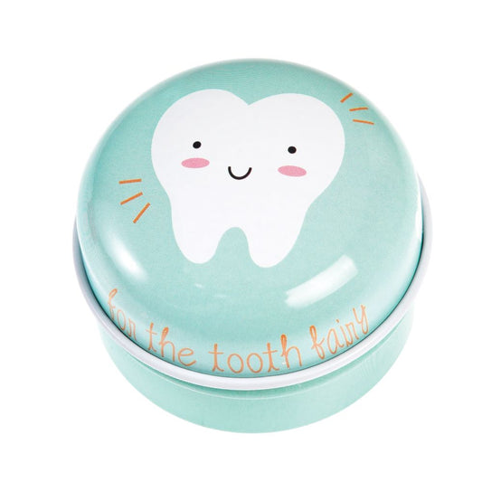 Tooth Fairy Tin in Blue