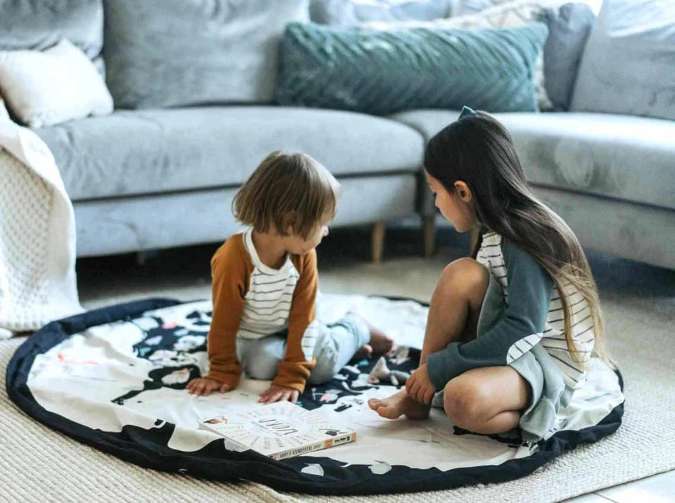 Toy Storage Bag - Worldmap