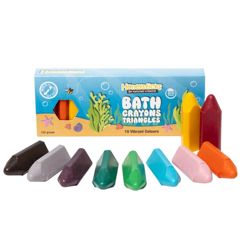 Honeysticks Bath Crayon Triangles