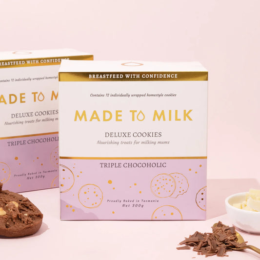 Triple Chocoholic Lactation Cookies