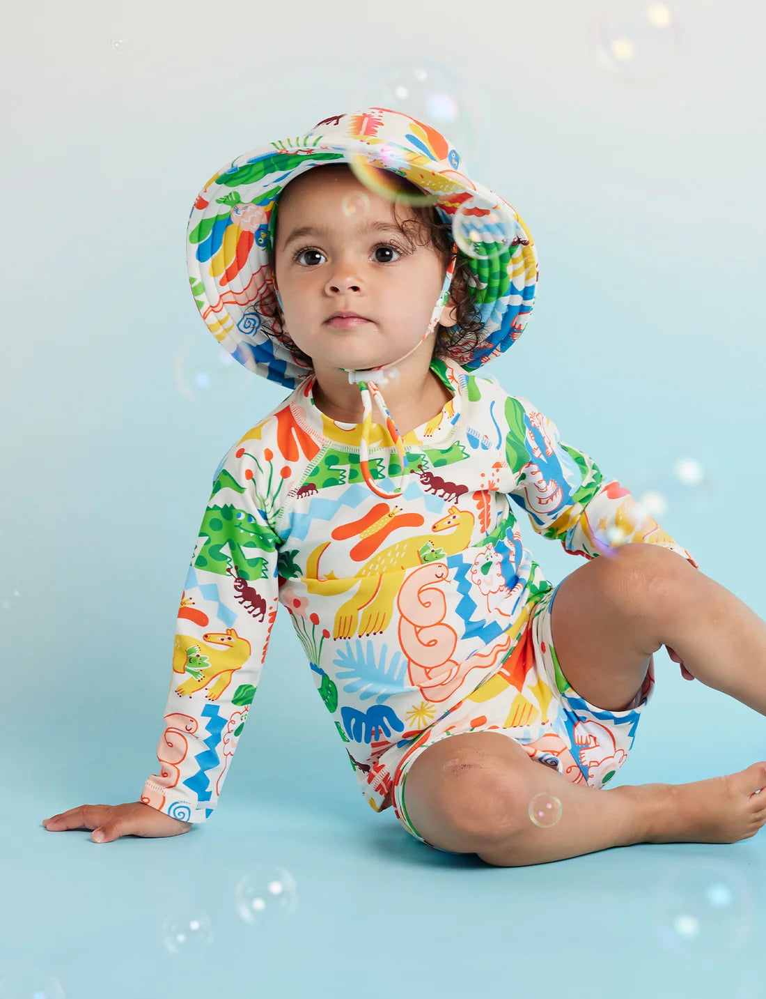 Swim Bucket Hat / Tropicool
