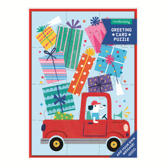 Greeting Card Puzzle – Birthday Truck