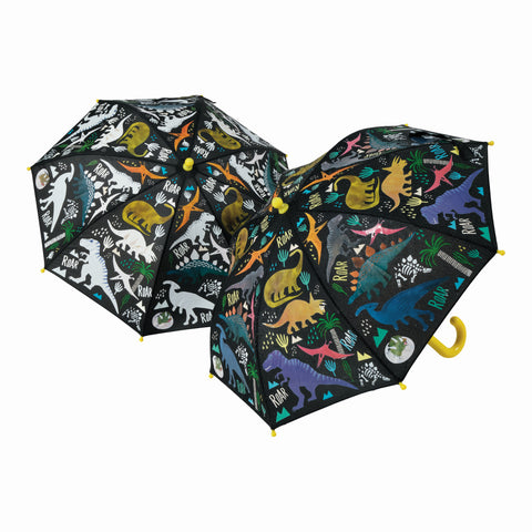 Colour Changing Umbrella – Dinosaur