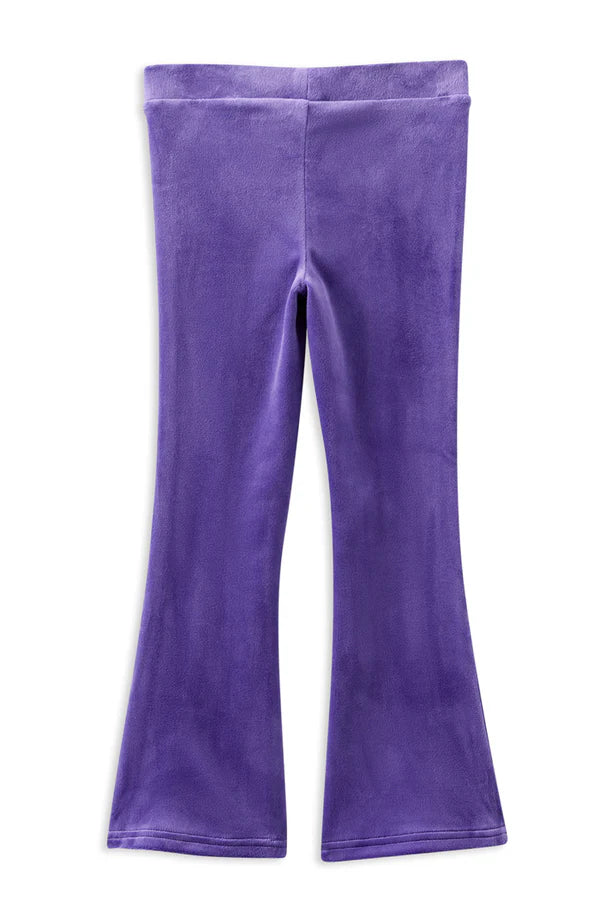Violet Velour Flares