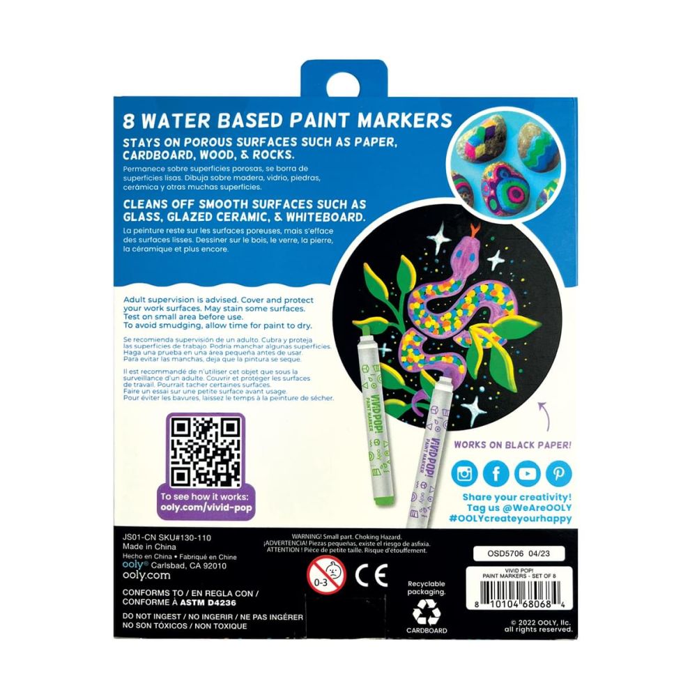 ViViD POP! Water Based Paint Markers