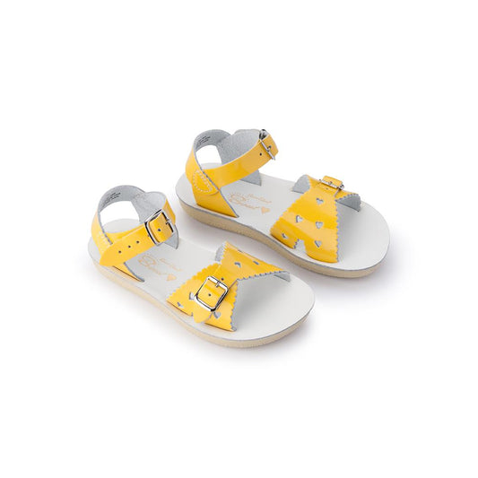 Sun-San Sweetheart Sandals in Shiny Yellow