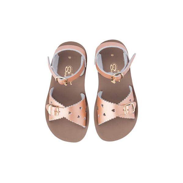 Sun-San Sweetheart Sandal in Rose Gold