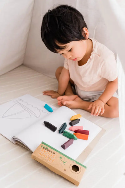 Honeysticks Triangles Beeswax Crayons