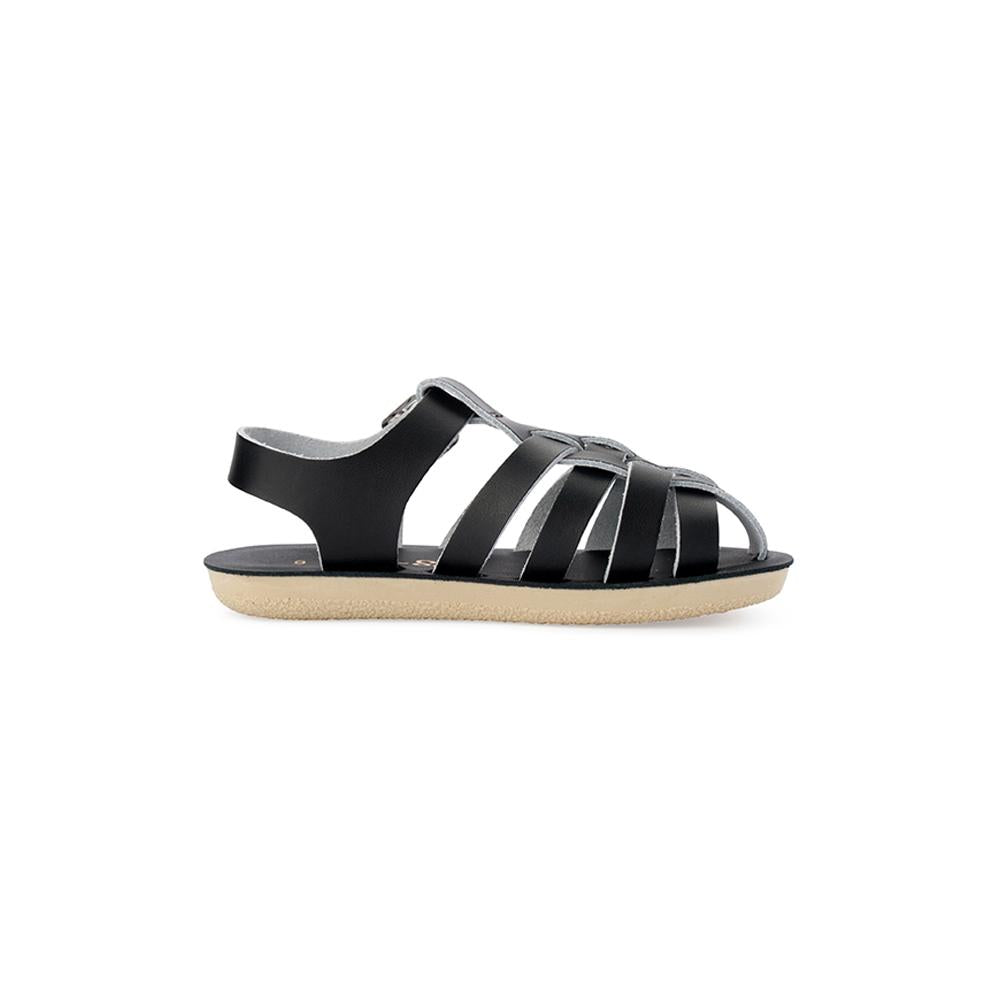 Sun-San Sailor Sandal in Black