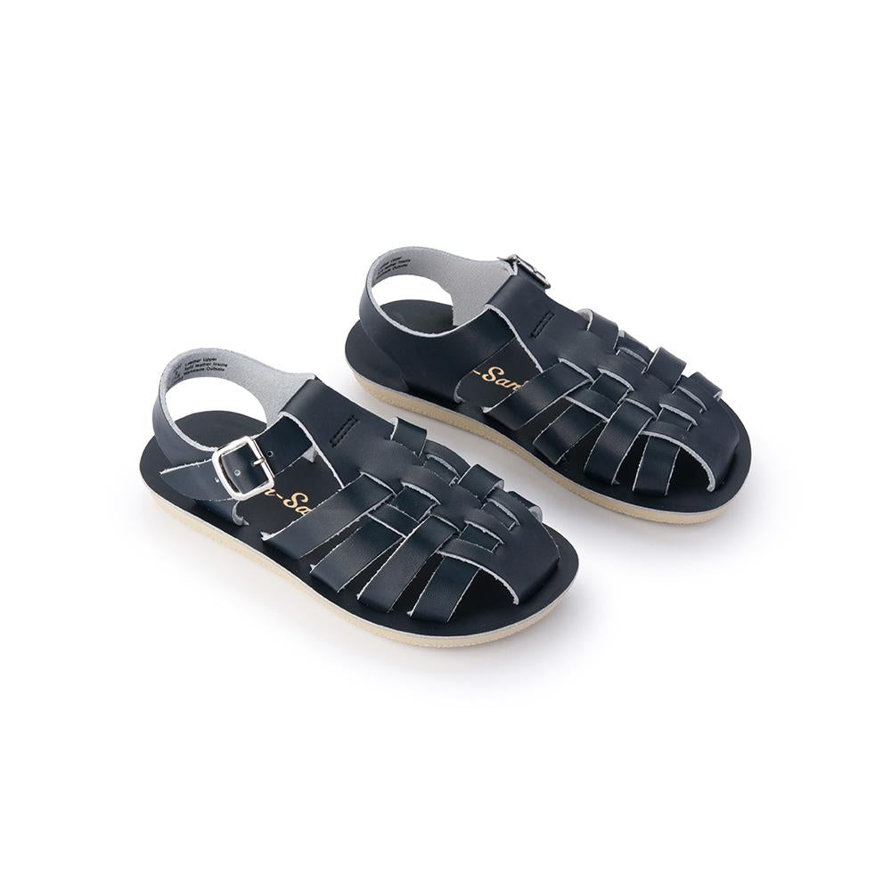 Sun-San Sailor Sandal in Black