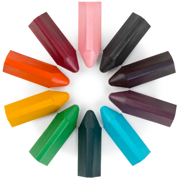 Honeysticks Triangles Beeswax Crayons