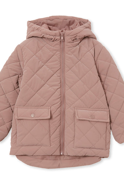 Quilted Zip Puffer Jacket