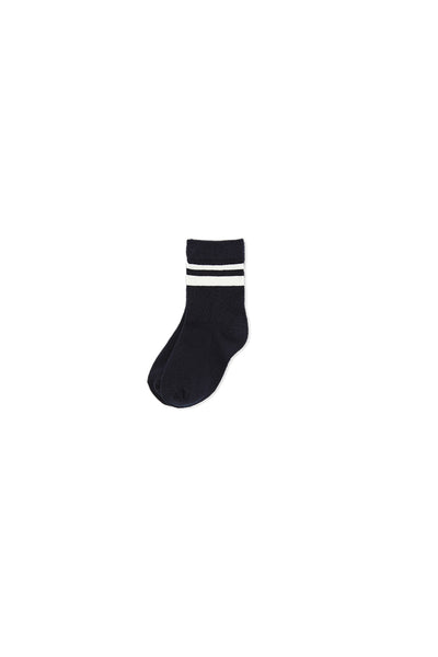 Baby Navy Stripe Socks