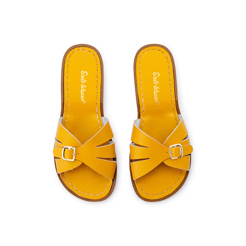 Ladies Salt Water Classic Slide in Mustard