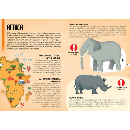 Earth's Endangered Species Puzzle - 205pcs