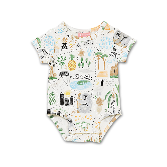 Big Adventures Short Sleeve Bodysuit