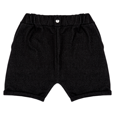 Denim Shorts in Black