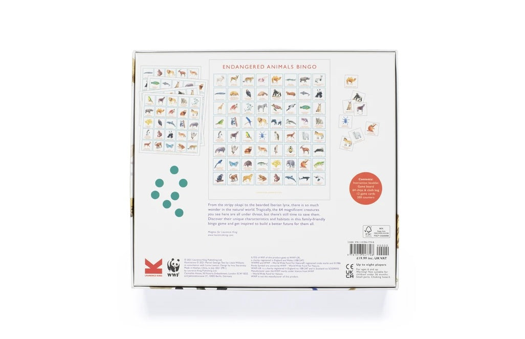 Endangered Animals Bingo