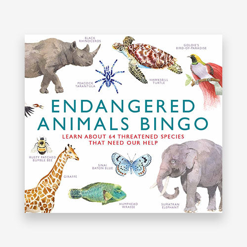 Endangered Animals Bingo