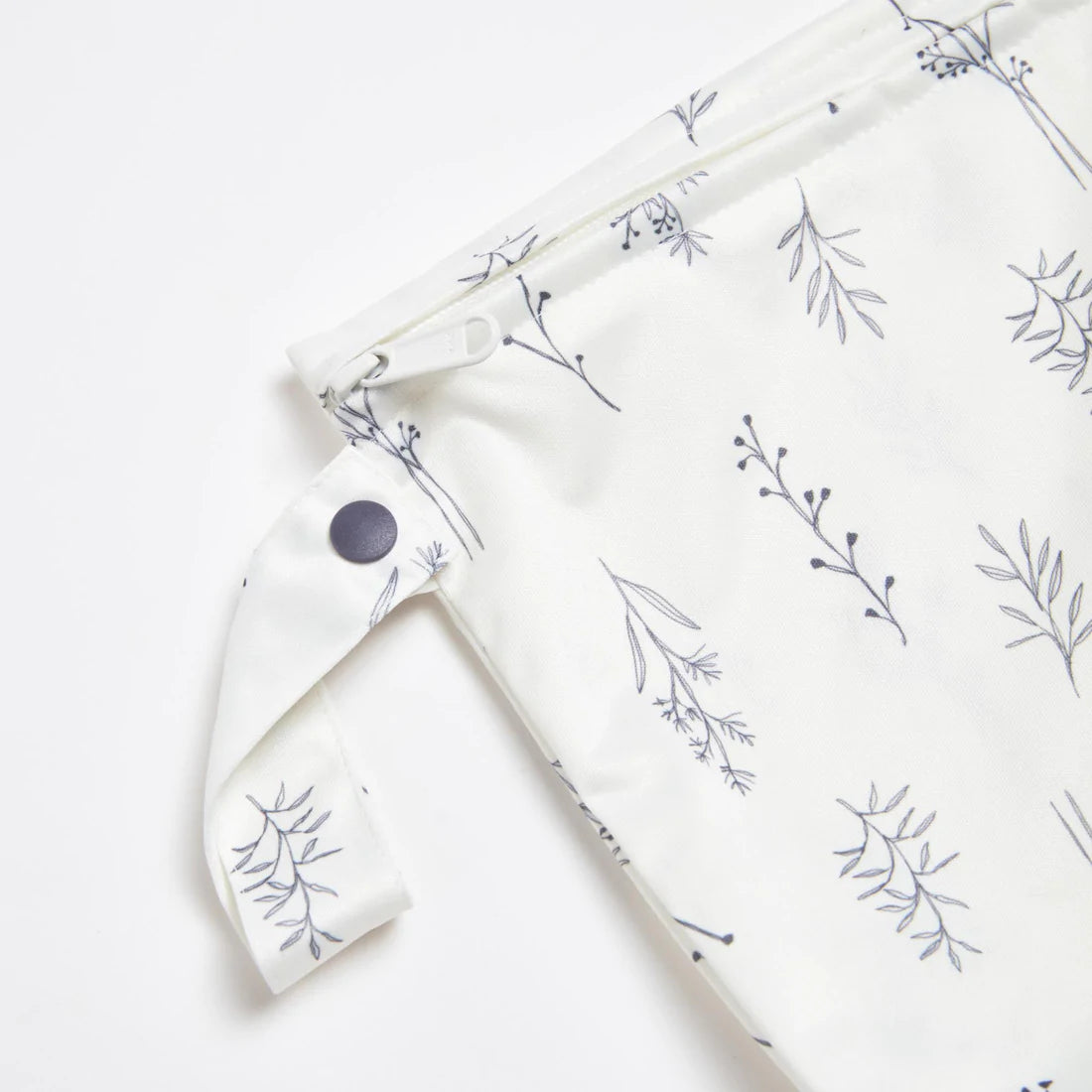 Mid Wet Bag - Grey Folk Botanical
