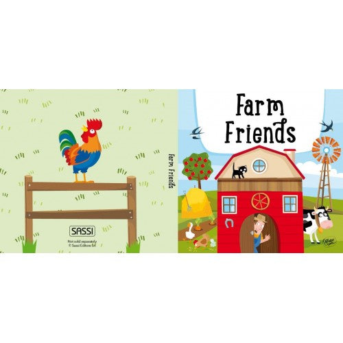 Farm Friends Giant Puzzle & Book Set - 30 Pcs