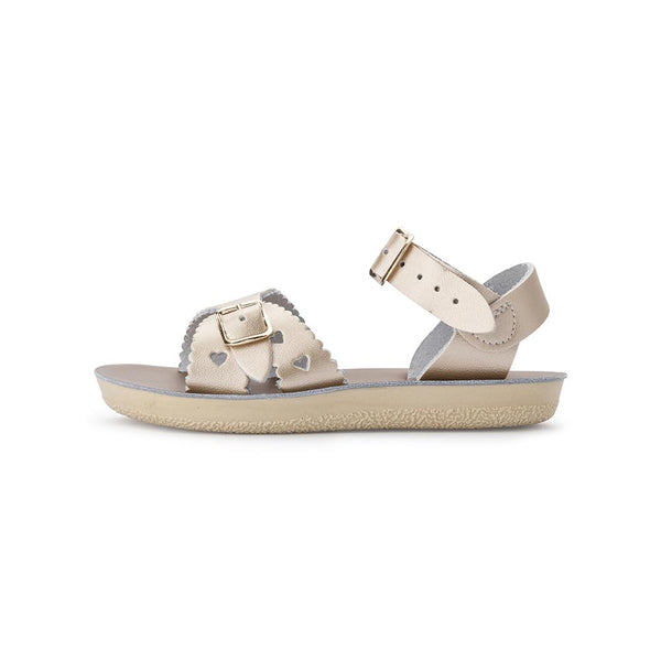 Sun-San Sweetheart Salt Water Sandal in Gold
