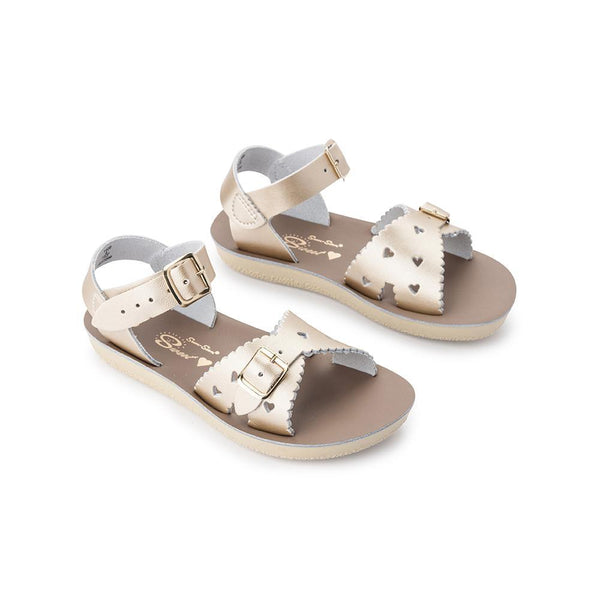 Sun-San Sweetheart Salt Water Sandal in Gold