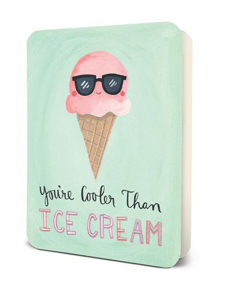 Cooler Than Ice Cream Greeting Card
