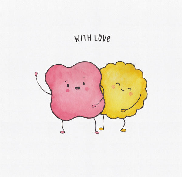 With Love Greeting Card