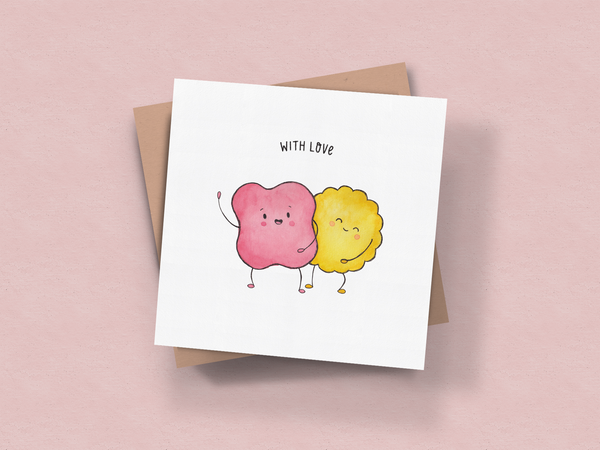 With Love Greeting Card