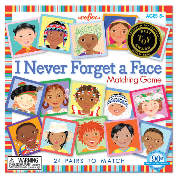I Never Forget A Face Memory Game