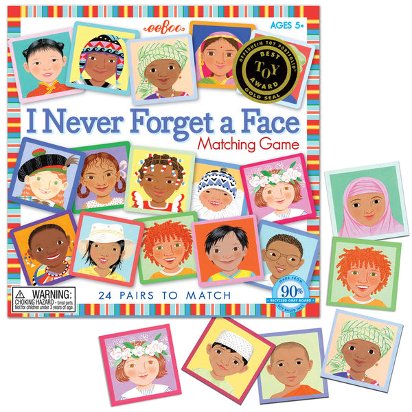 I Never Forget A Face Memory Game