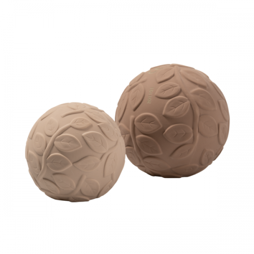 Natruba Leaf Sensory Ball Set in Brown
