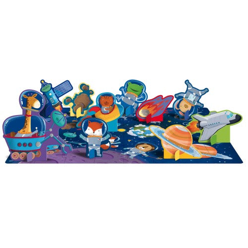 Space 3D Puzzle & Book Set