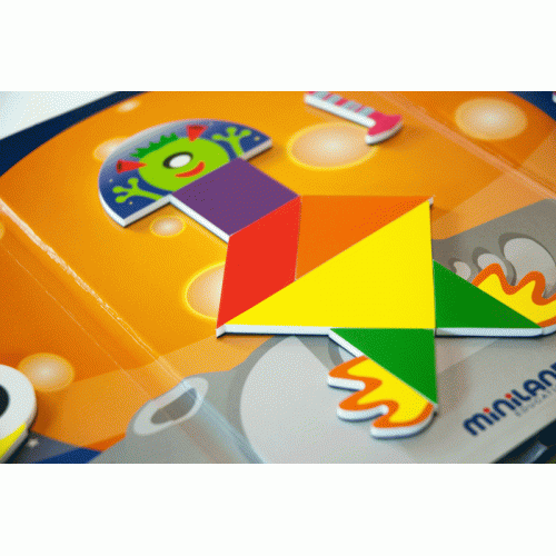 Miniland On The Go Crazy Tangram