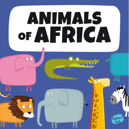 Animals of Africa - Book & Giant Puzzle - 30 Pcs