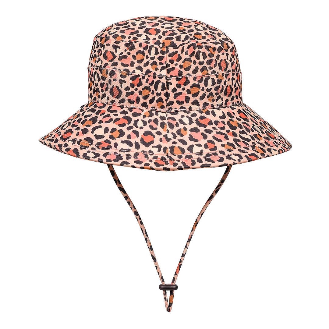 Leopard Kids Classic Swim Bucket Beach Hat