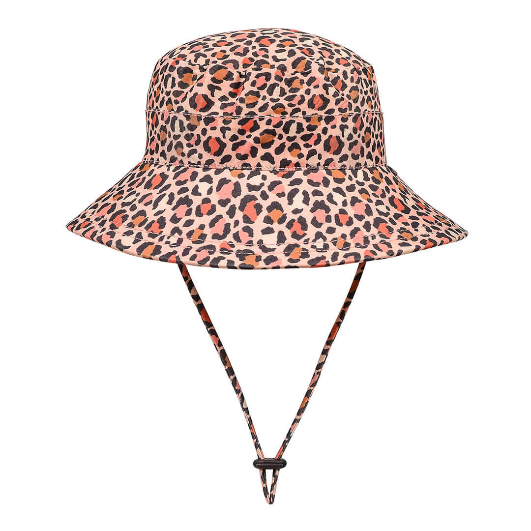 Leopard Kids Classic Swim Bucket Beach Hat